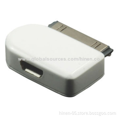 Dock Connector to Micro USB Adapter for Apple,Connects Your Device to Computer for Efficient Syncing
